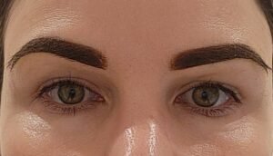 7 days post Powderbrows Recovery