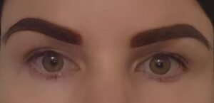 Powderbrows Immediately After