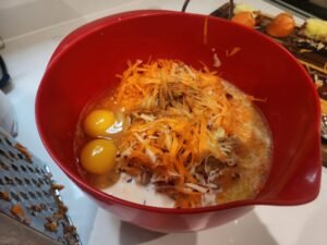 Toddler Muffins Wet Ingredients