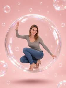 AI Prompt Giant Bubble