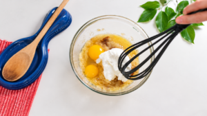 High Protein Banana Bread - Wet Ingredients
