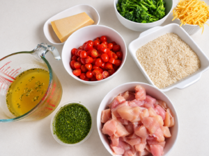 Pesto Chicken & Rice Bake - Ingredients