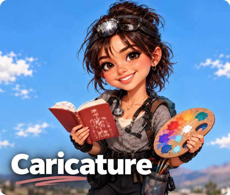 Viral ChatGPT Prompt: Caricature Artist Under Blue Skies