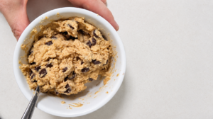 High Protein Chocolate Chip Cookie Dough Bowl