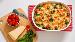 Pesto Chicken & Rice Bake