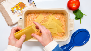 10-minute prep chicken lasgne - cover