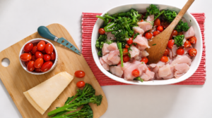 Pesto Chicken & Rice Bake - mix